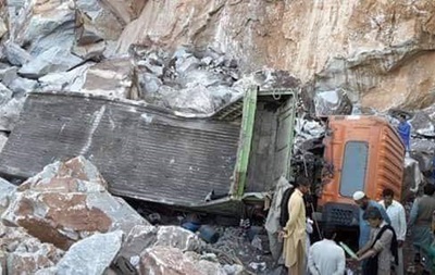 Авария на мраморной шахте в Пакистане: 12 погибших