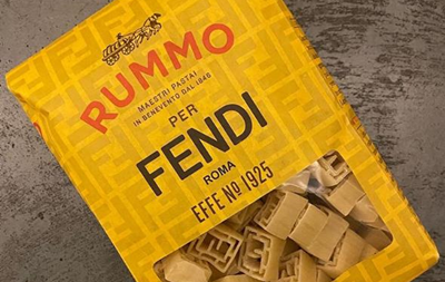 Бренд Fendi выпустил дизайнерские макароны