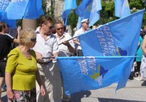 ВВС Україна: Партия регионов. Бело-синие начинают - и?...