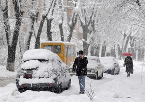 Погода в Украине - На следующей неделе в Украину вернутся морозы и метели