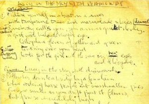 Рукопись Джона Леннона оценили в $200 тысяч