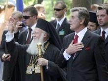 Ющенко попросил Варфоломея І благословить создание единой украинской православной церкви