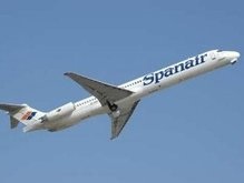 Самолет компании Spainair совершил экстренную посадку