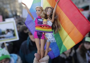 125 тысяч парижан участвовали в марше в поддержку однополых браков