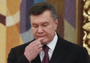 НГ: Янукович готовит Путину подарок под елку