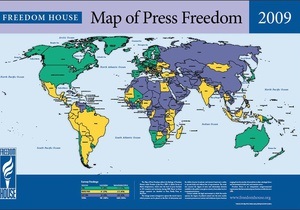 Freedom House: В Украине повысился уровень свободы СМИ