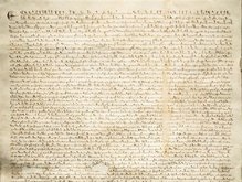С молотка ушла Великая хартия вольностей 1297 года