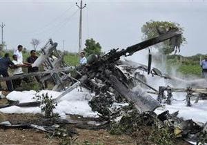 Индия - В Индии потерпел крушение вертолет Ми-17, погибли 20 человек