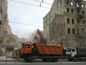В центре Киева разрушили дом, в котором жил Шолом-Алейхем