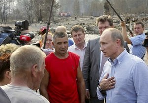 СМИ: Российский ученый заявил, что в районах, где Путин тушил пожары, распустились цветы (обновлено)