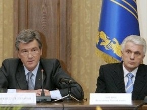 Пресс-служба Литвина обвинила Ющенко в бездеятельности и беспомощности