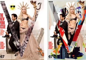 Lady GaGa сравнили со Статуей Свободы