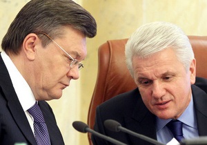 Литвин призывает Януковича высказаться по поводу языкового закона