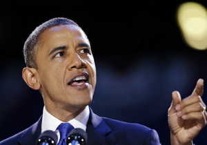 Обама о победе и о новом президентом сроке