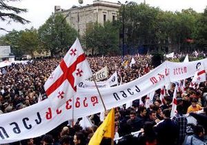 В Грузии отмечают годовщину Революции роз