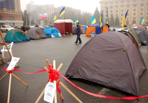 Палаточный городок в Харькове сворачивают согласно решению суда