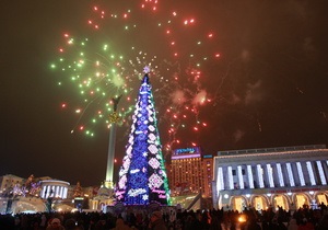 Новогоднюю елку на Майдане зажгут 17 декабря