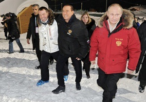 В обстановке абсолютной секретности. Берлускони встретился с Медведевым и Путиным
