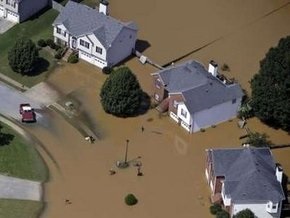 В связи с наводнением Обама объявил в Джорджии чрезвычайное положение