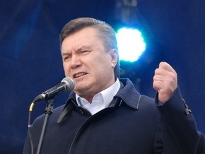 Янукович: Партия регионов сегодня будет блокировать работу Рады