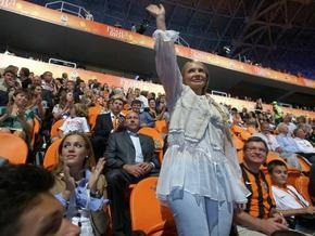 Тимошенко: На открытии Донбасс-Арены выступать имел право только Ахметов