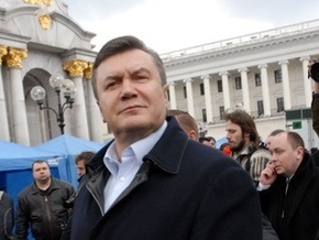 Янукович: При нынешней власти надежд на улучшение отношений с Россией нет