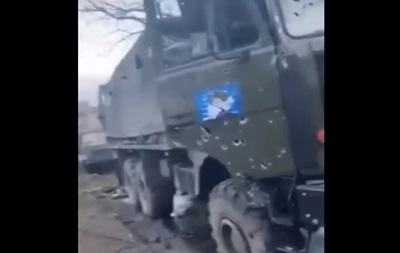 З явилося відео знищеної колони під Києвом