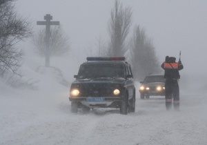 ГАИ обновила список дорог с ограничениями в движении из-за снегопадов