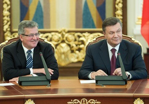 Украина-Польша - Янукович - Коморовский - Янукович и Коморовский встретятся во время саммита в Братиславе