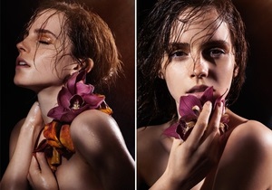 Натуральная красота: Эмма Уотсон снялась топлес для фотокниги