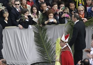 Вербное воскресенье: Папа отслужил мессу