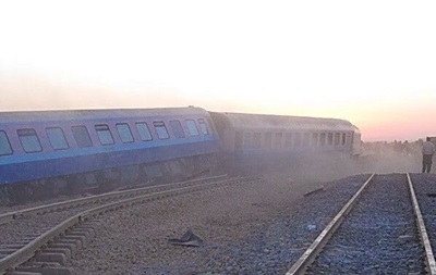 A passenger train derailed in Iran.  Many dead