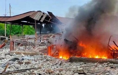 Войска РФ на Днепропетровщине сожгли 40-тонный склад зерна