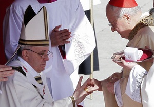 Папа Римский Франциск официально стал главой Католической церкви