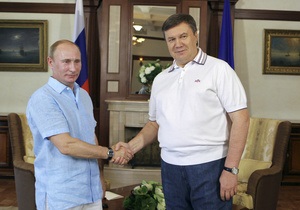 На сувениры участникам встречи Януковича и Путина крымские власти потратят 25 тыс. грн