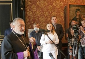 В Киеве состоялась презентация иконы XVI века Богоматерь Одигитрия