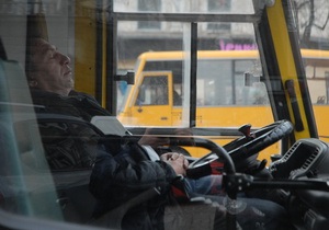 Киевские перевозчики угрожают забастовкой