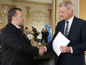 В Швеции прошла церемония вручения заявки Исландии на членство в ЕС
