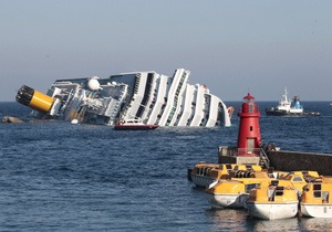 Из-за опасности для спасателей на Costa Concordia прекращена поисковая операция