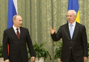 Азаров и Путин проводят встречу в Ново-Огарево