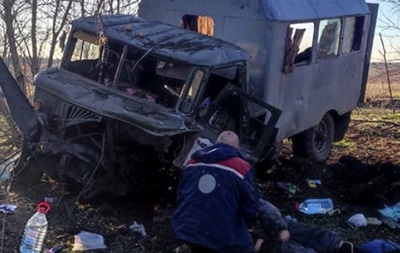 В Николаевской области подорвался автомобиль облэнерго