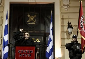 Новости Греции - новости Афин - В Афинах прошел многотысячный марш неонацистов - Золотой рассвет