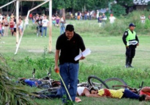 В Гондурасе на футбольном матче застрелили 14 человек