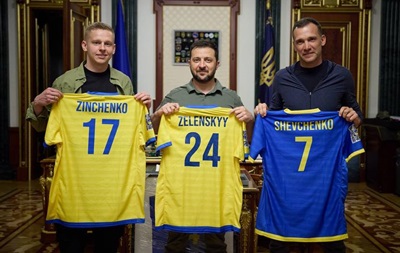 Зінченко і Шевченко організують матч на підтримку України