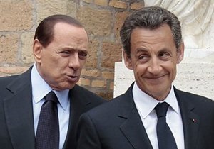 Рим раскритиковал Саркози и Меркель за насмешку над Берлускони