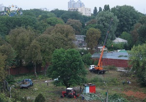 новости Киева - вырубка - киевский зоопарк - Киевляне сообщают о массовой вырубке деревьев недалеко от зоопарка