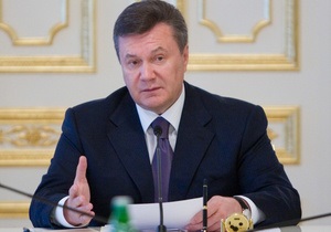 Янукович одобрил изменения к закону о местных выборах