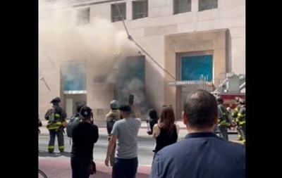 Будівля Tiffany & Co в Нью-Йорку загорілася після розкішного ремонту