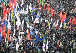 В завтрашних акциях в центре Киева ожидается участие почти 30-ти тысяч человек