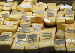 Украина увеличила импорт сыра более чем в два раза